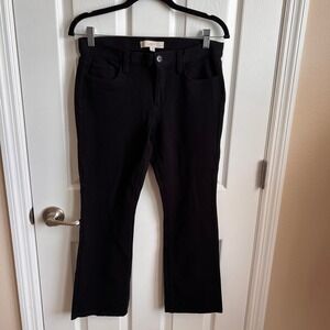 LOFT Marisa Fit Black Bootcut Petite Career Pants Women's Size 8P Stretchy‎